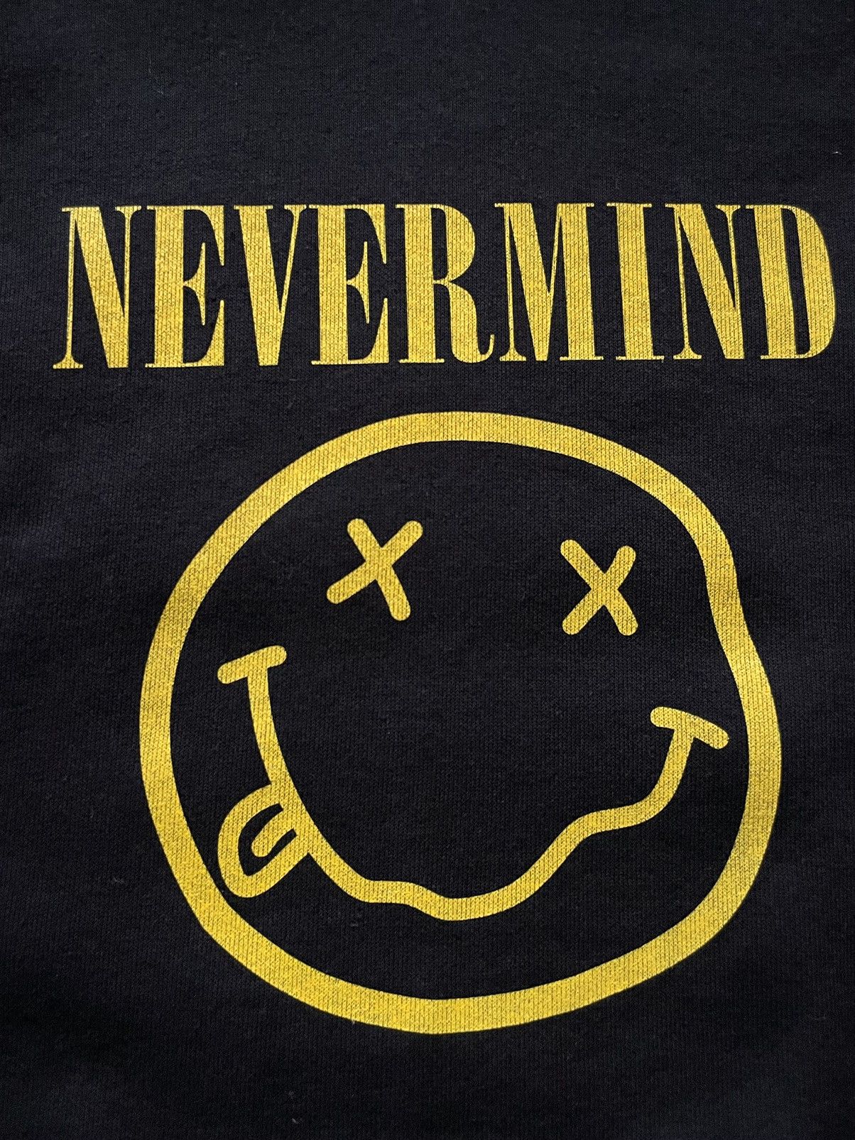 Band Tees Vintage Y2K Nirvana Nevermind Smile Kurt Cobain Band Hoodie Size US XL / EU 56 / 4 - 4 Thumbnail