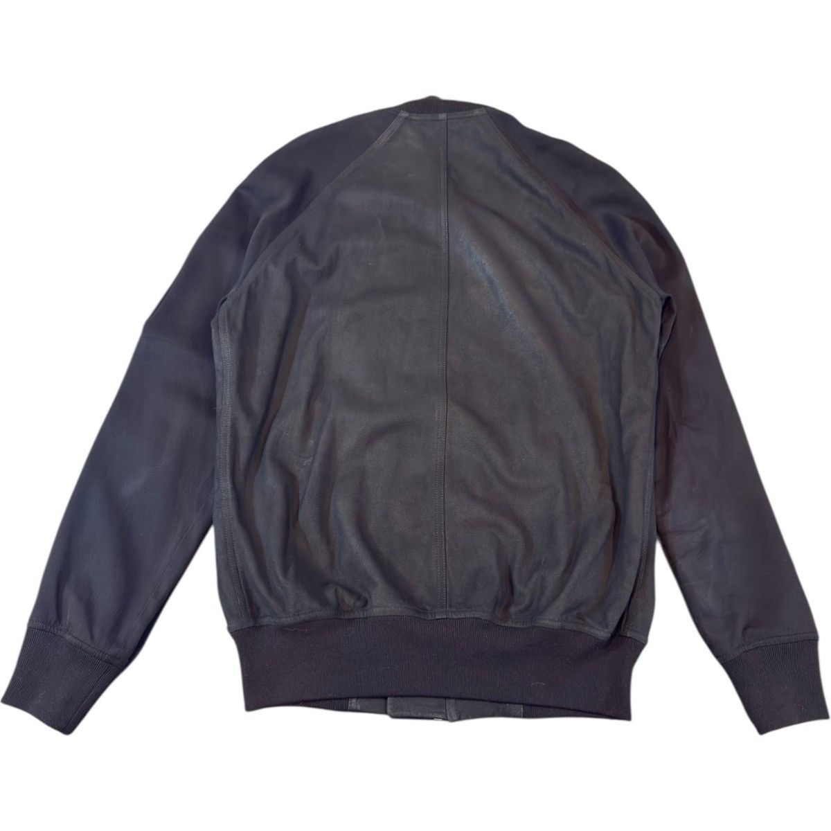 Rick Owens Rick Owens Spring 2016 Lambskin Raglan MA-1 Hybrid Bomber Size US L / EU 52-54 / 3 - 2 Thumbnail