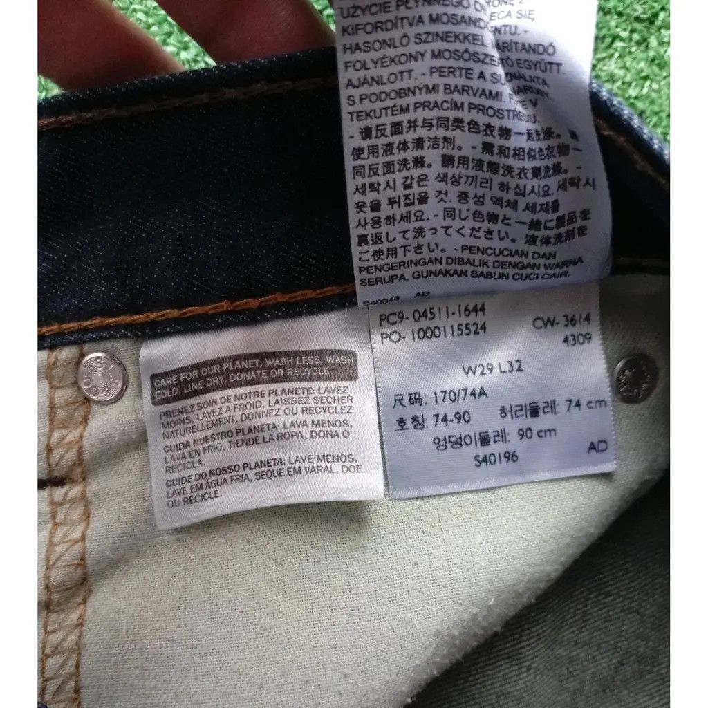 Levi's Levi’s 511 Slim Jeans W29 L32 Dark Wash Size US 29 - 5 Thumbnail