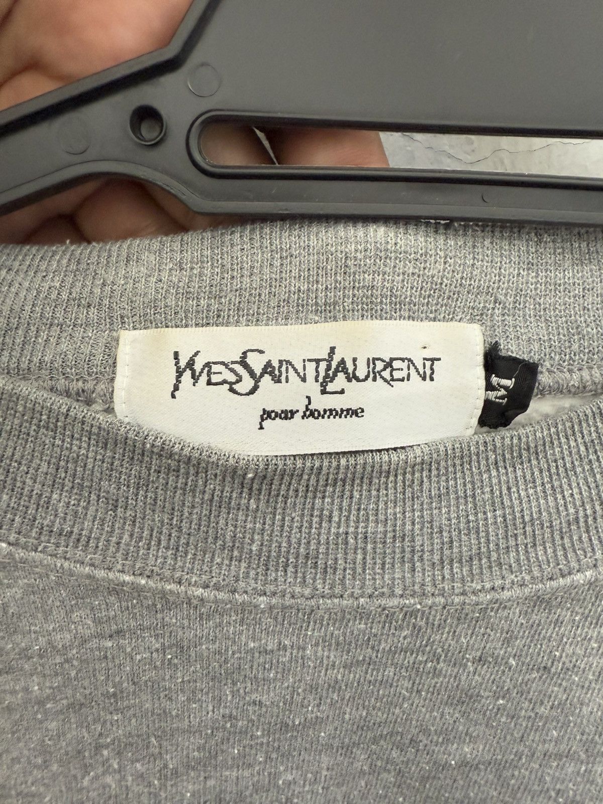 Vintage × Yves Saint Laurent Vintage Yves Saint Laurent Sweatshirt Crewneck Small Pony Size US M / EU 48-50 / 2 - 6 Thumbnail