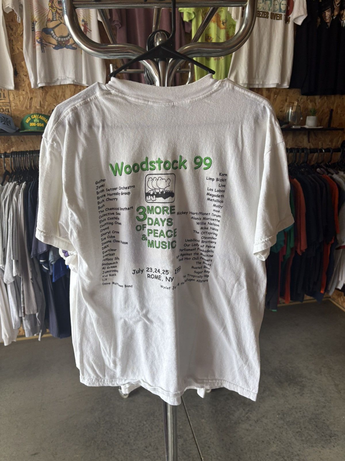 Band Tees 1999 Woodstock 30th anniversary T-Shirt Size US L / EU 52-54 / 3 - 2 Thumbnail