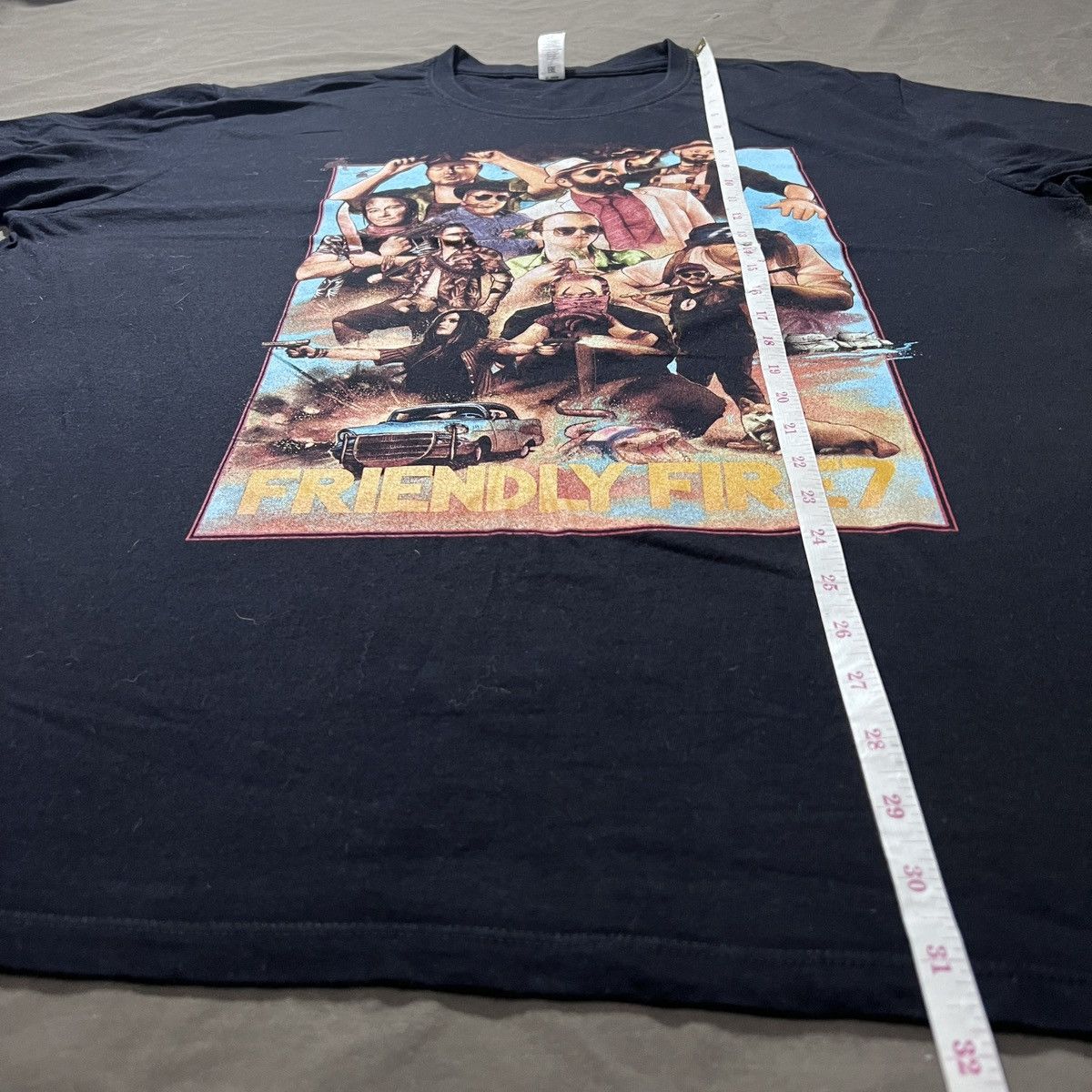 The Game Friendly Fire 7 Promo Tee Video game Gaming live stream Size US XXL / EU 58 / 5 - 6 Thumbnail