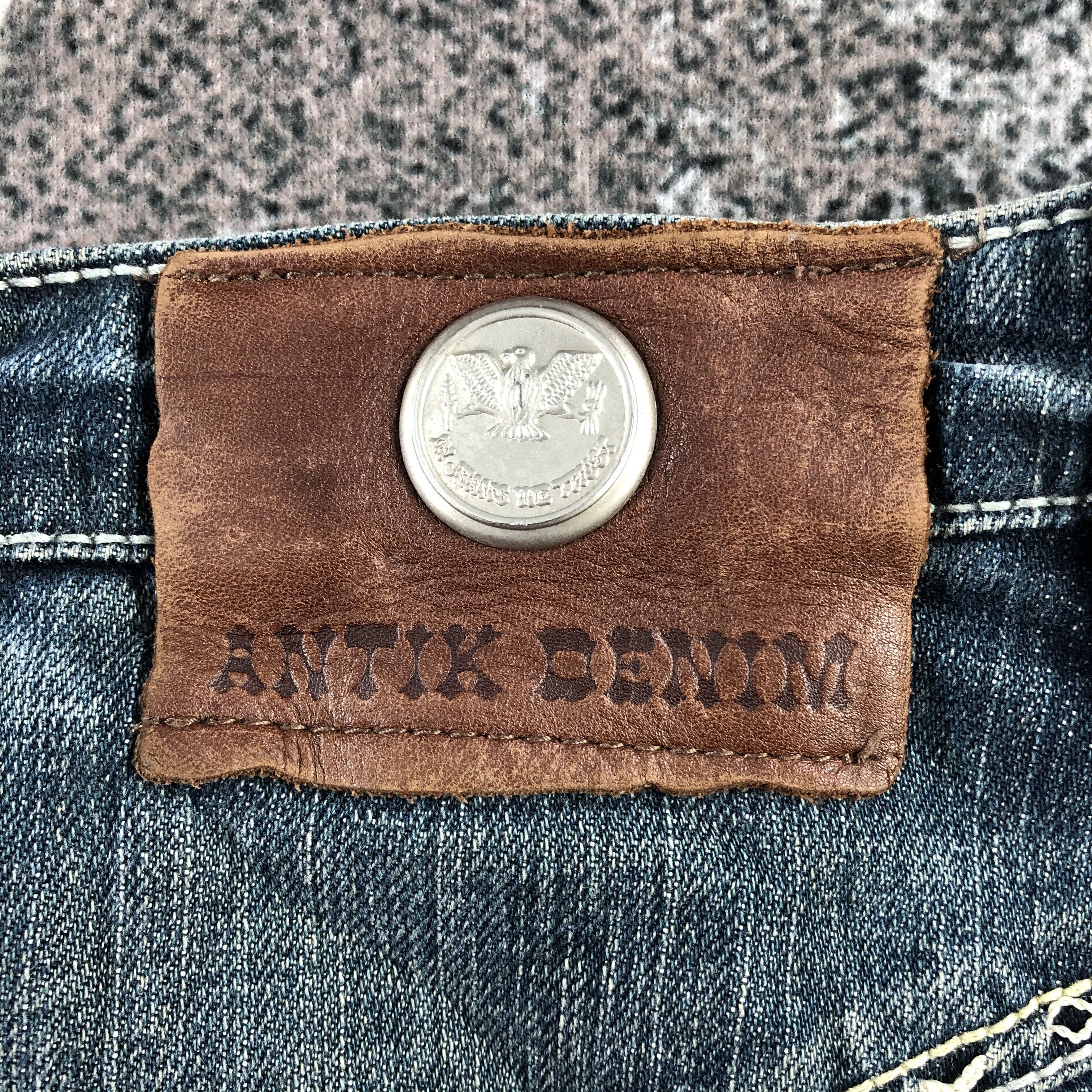 Antik Denim Antik Denim Patchwork Blue Wash Dneim KJ1294 Size US 31 - 5 Thumbnail
