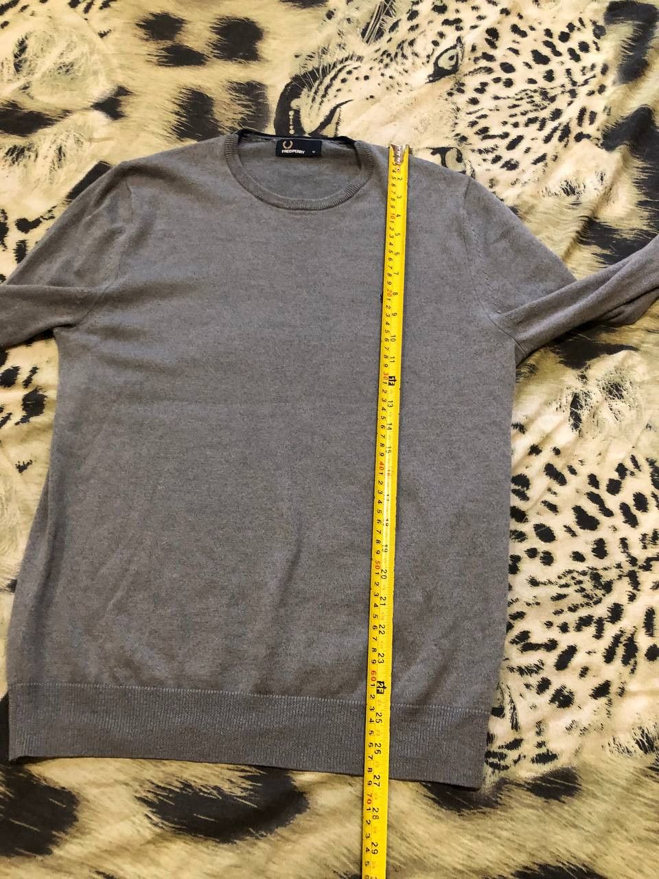 Fred Perry Y2K Long Sleeve Vintage gray Fred Perry logo Size US M / EU 48-50 / 2 - 9 Thumbnail