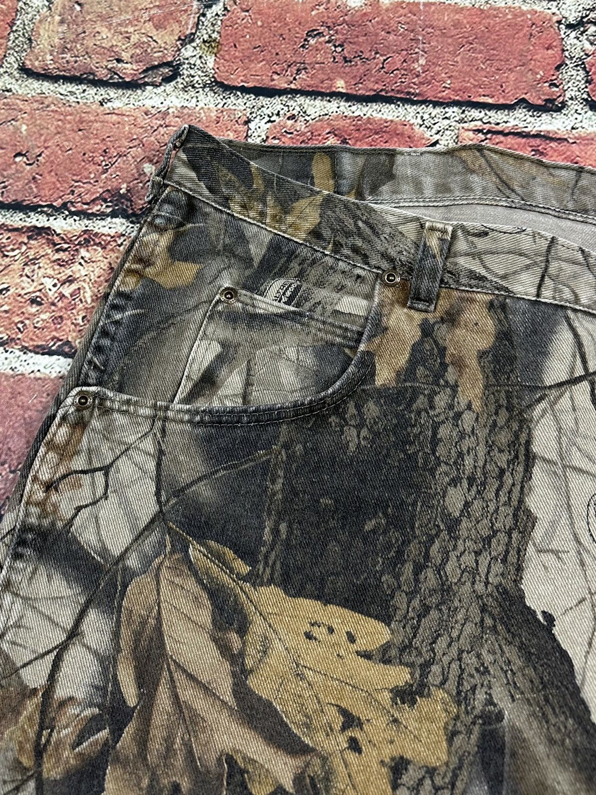 Vintage × Wrangler Vintage Wrangler Camo Double Knee Jeans Realtree Hardwoods Size US 42 / EU 58 - 6 Thumbnail