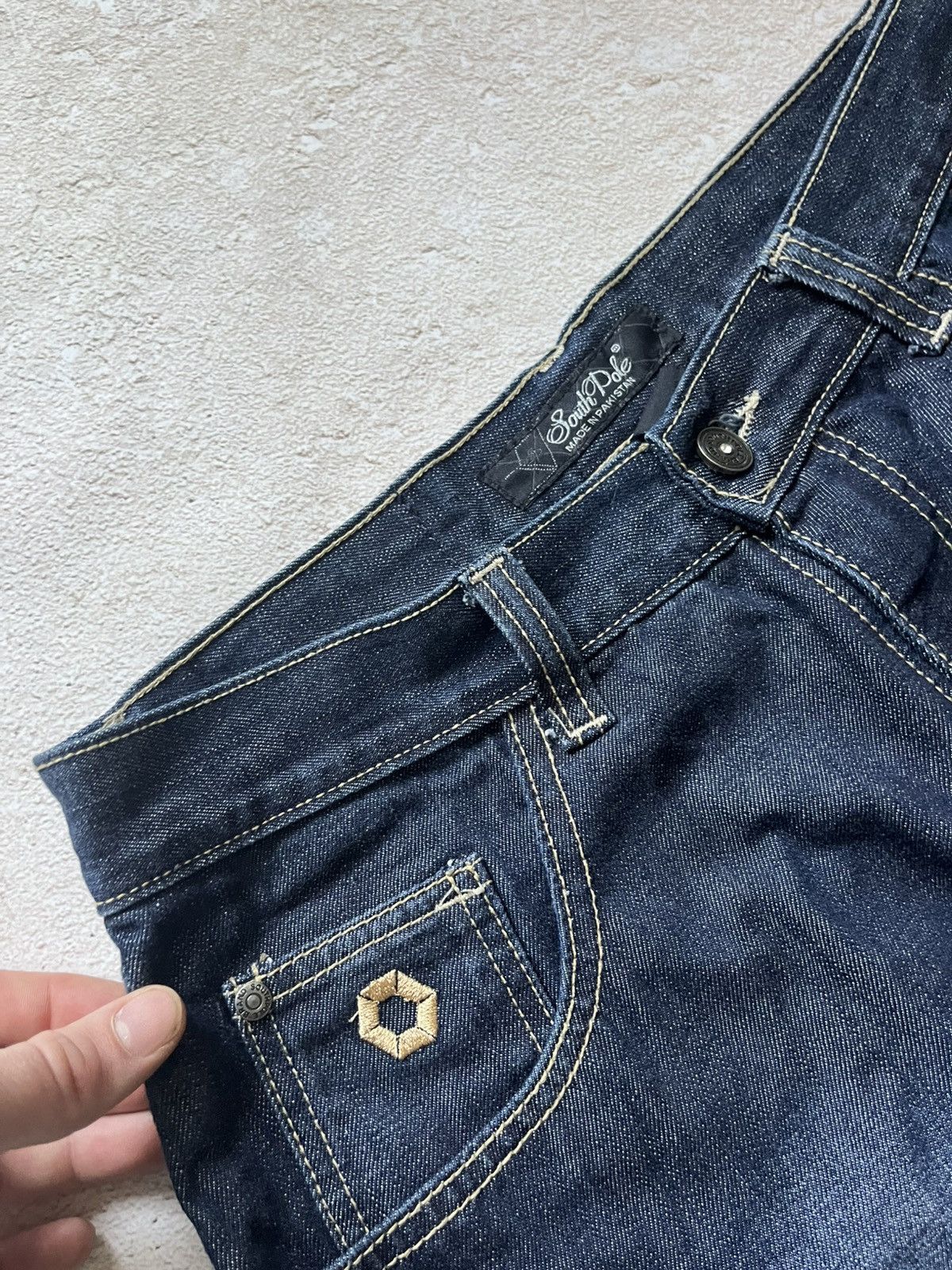 Southpole VTG y2k baggy jeans shorts jorts 90 southpole carpenter Y2K Size US 34 / EU 50 - 6 Thumbnail