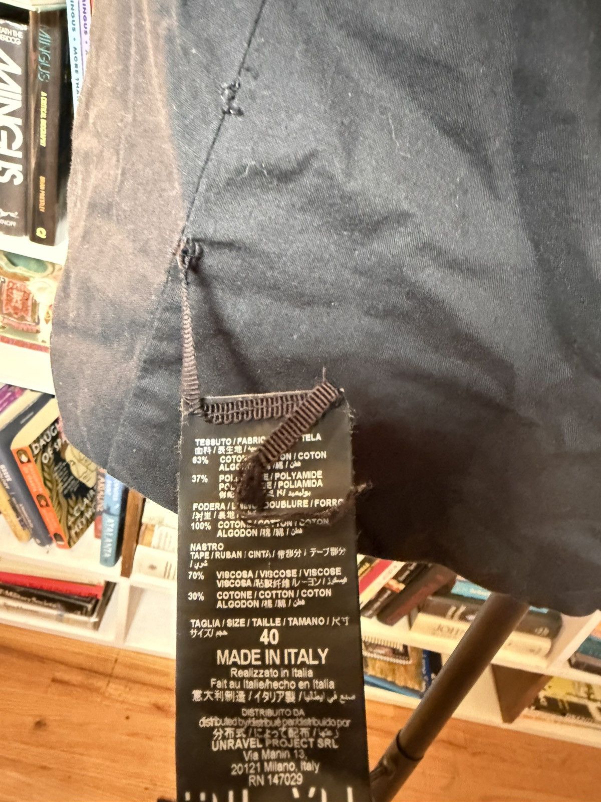 Unravel Project Unravel By Ben Taverniti Cargo jacket Size US S / EU 44-46 / 1 - 6 Thumbnail