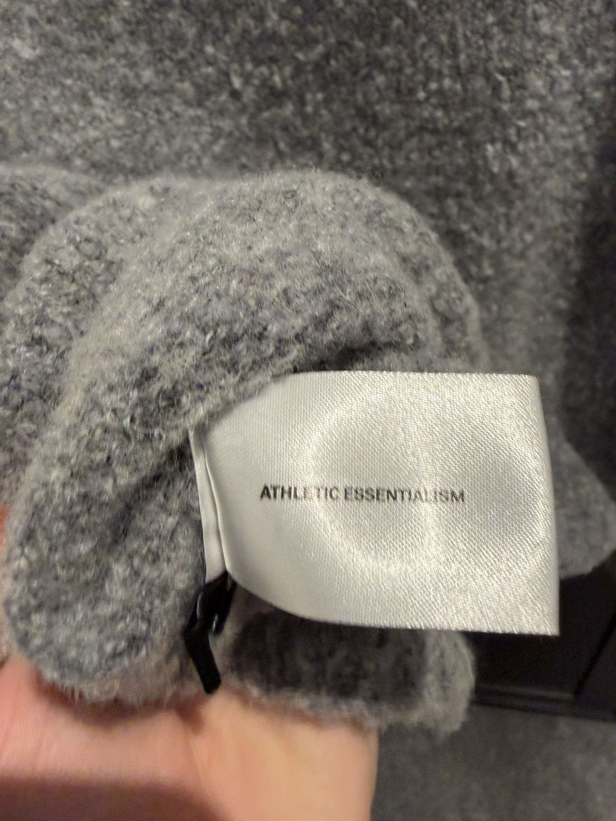 Cole Buxton Cole Buxton ‘CB’ grey marl knit sweater size SMALL Size US S / EU 44-46 / 1 - 4 Thumbnail