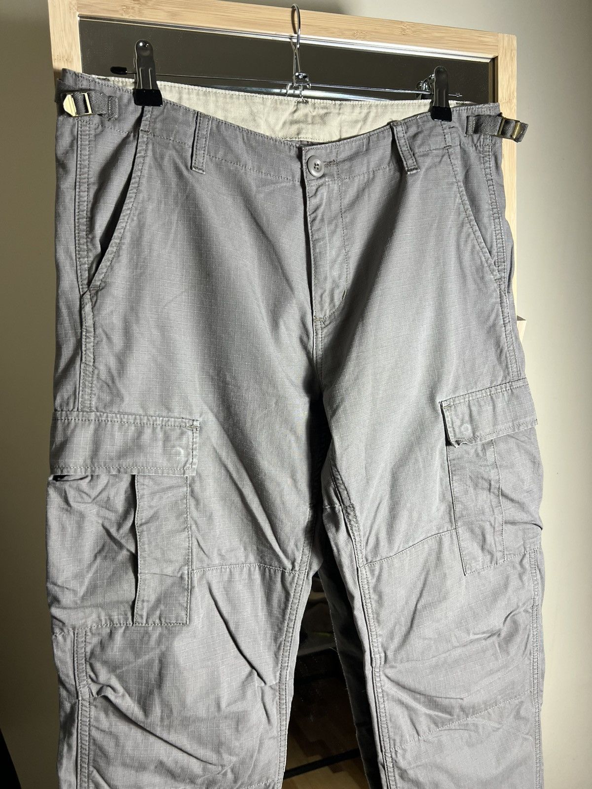 Carhartt Carhartt Vintage Cargo Pants Grey Workwear Utility Aviation Size US 32 / EU 48 - 8 Thumbnail