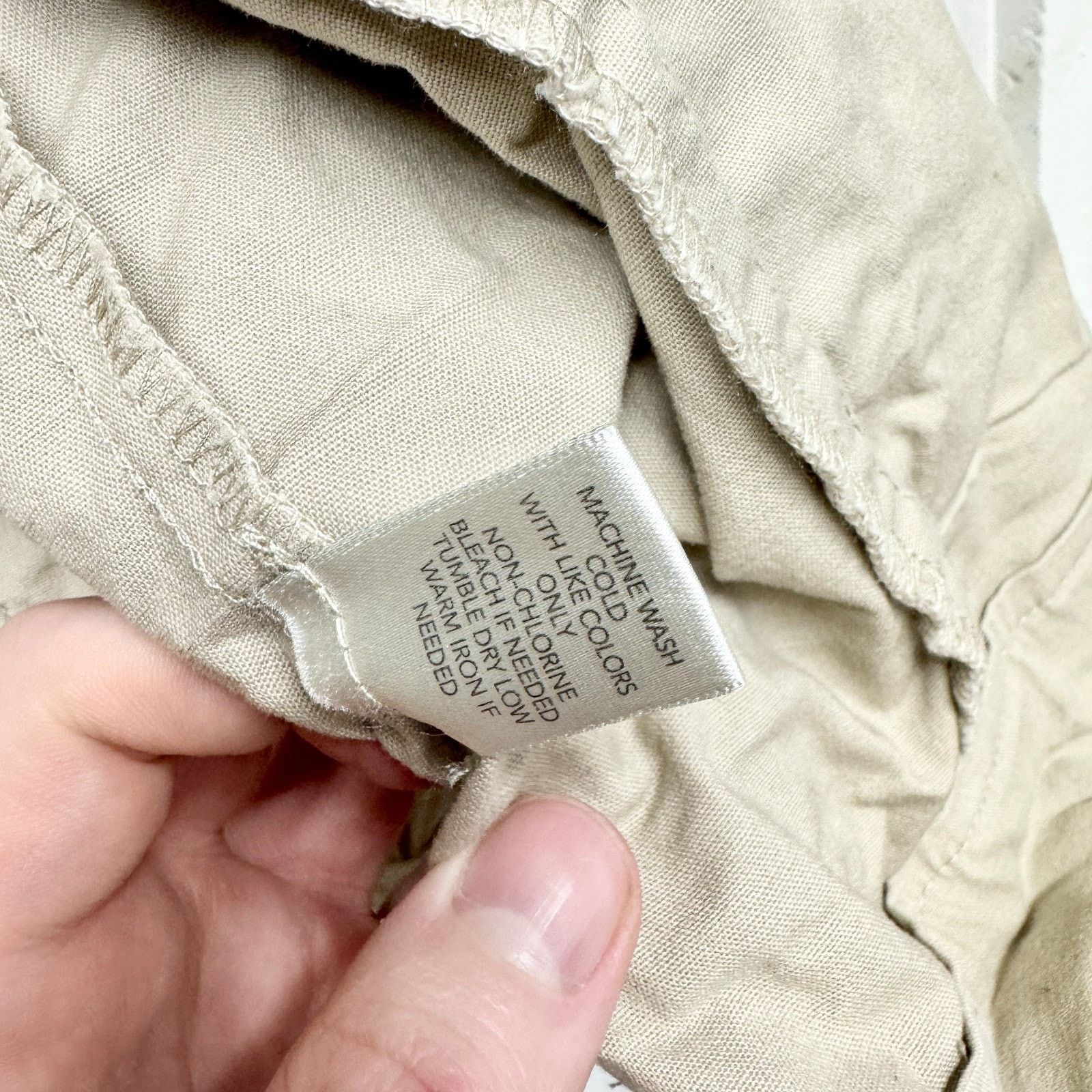 Other Christopher & Banks Jacket XL Tan Collared Utility Pockets Size XL / US 12-14 / IT 48-50 - 4 Thumbnail