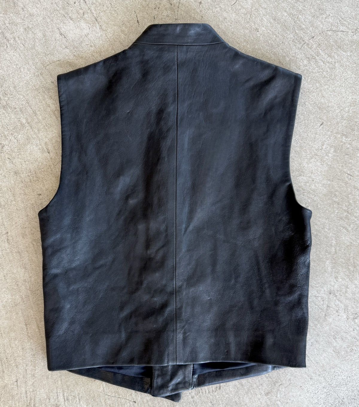Ann Demeulemeester Ann Demeulemeester Leather Vest Size XS / US 0-2 / IT 36-38 - 2 Thumbnail