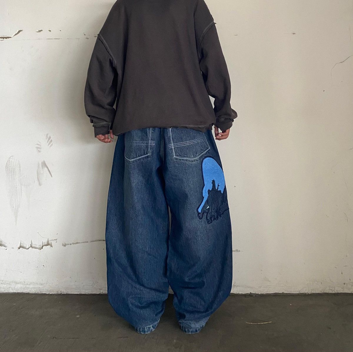 JNCO 2000s Lot29 Denim Super Baggy Jeans Size US 34 / EU 50 - 8 Thumbnail