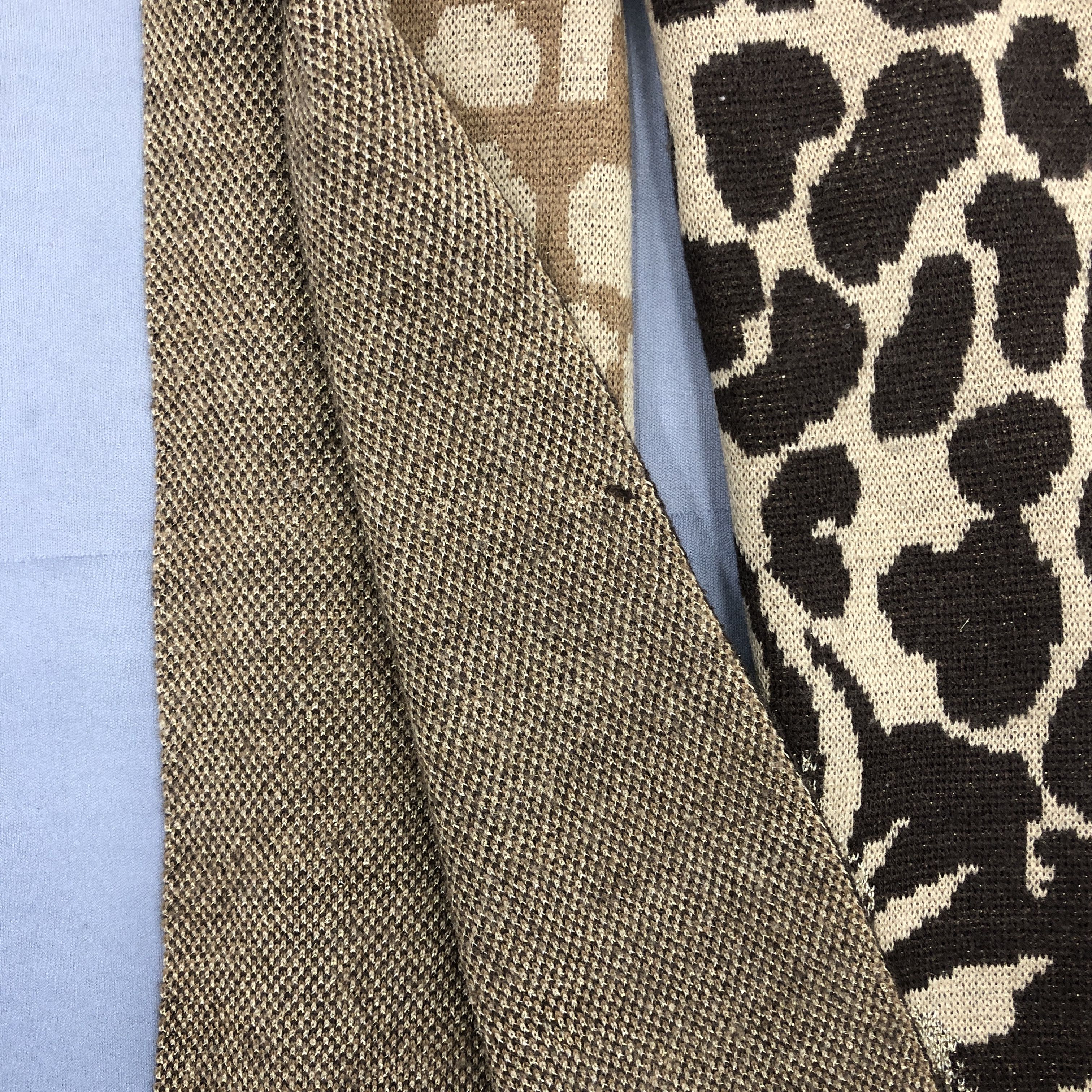 Bill Blass Vintage Bill Blass Scarf Leopard Wool Winter Neck Scarves Size ONE SIZE - 4 Thumbnail