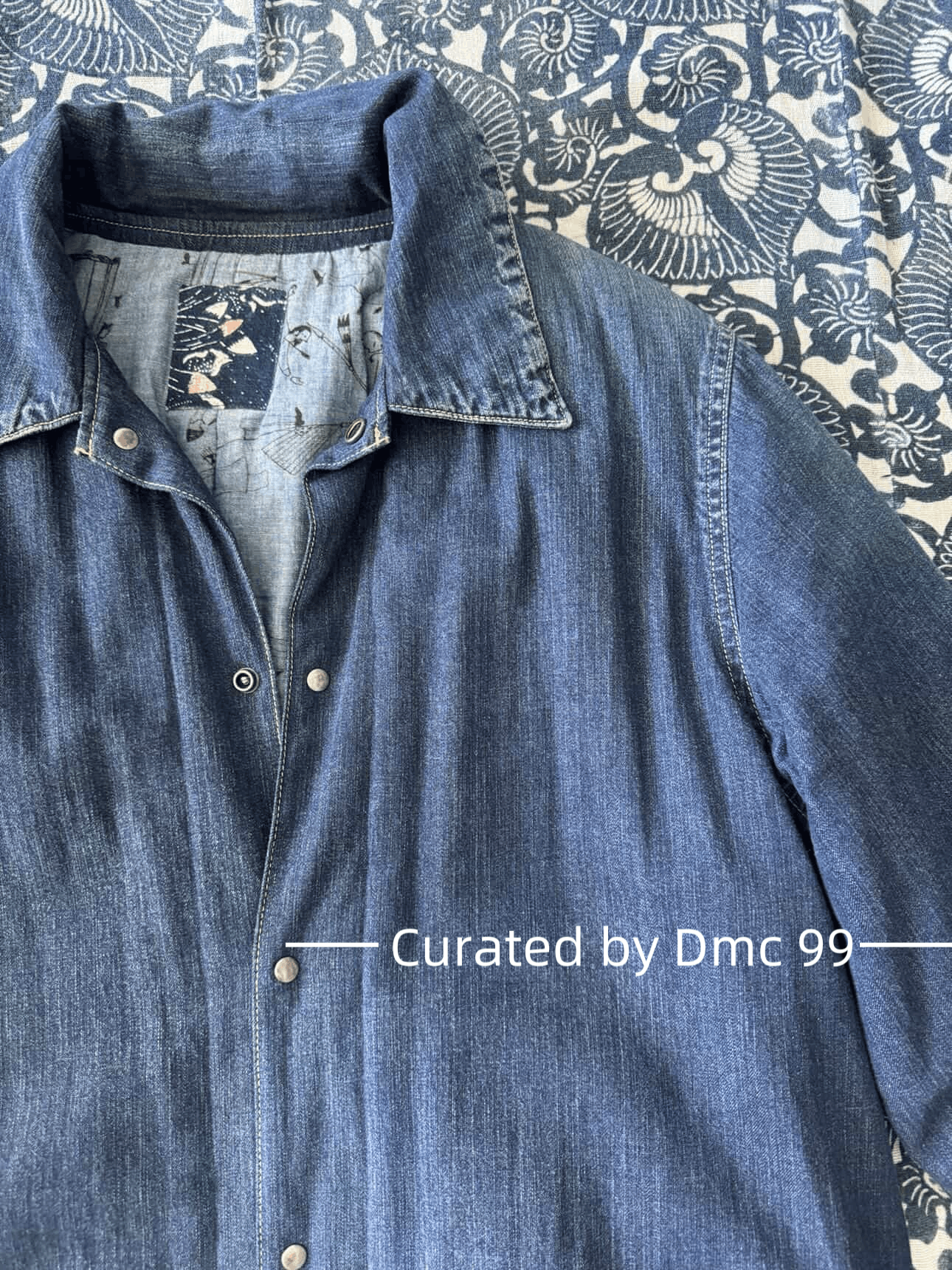 Visvim Visvim Coverall Denim Stars Jacket - dmc99 Size US XL / EU 56 / 4 - 2 Thumbnail