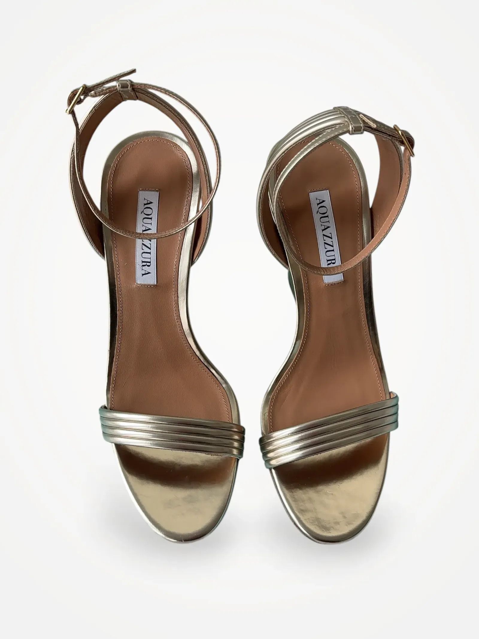 Aquazzura AQUAZZURA Wow wedge 95 Sandals Size US 9 / IT 39 - 1 Thumbnail