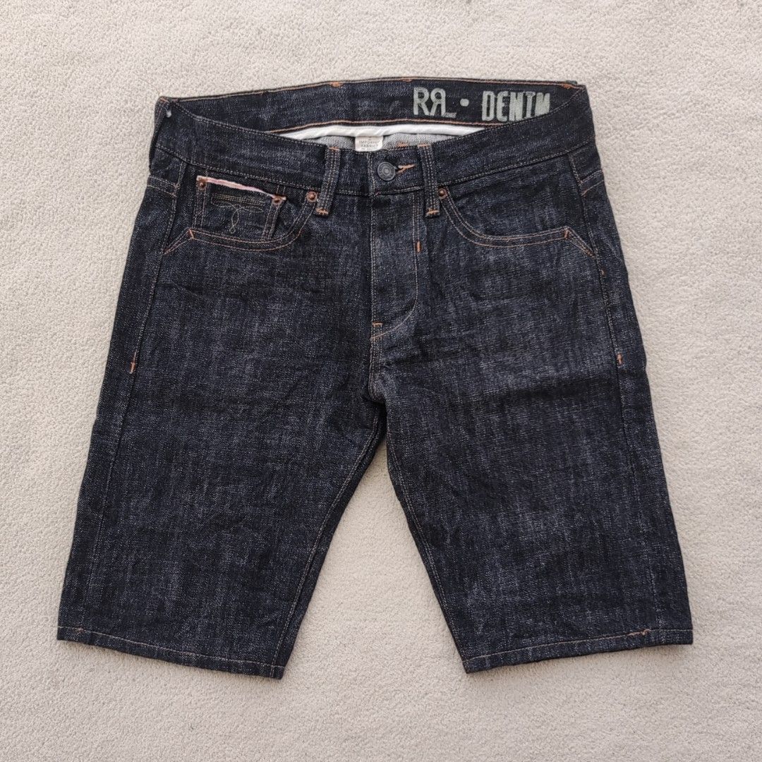 Ralph Lauren Vintage RRL denim short indigo Size US 29 - 3 Thumbnail