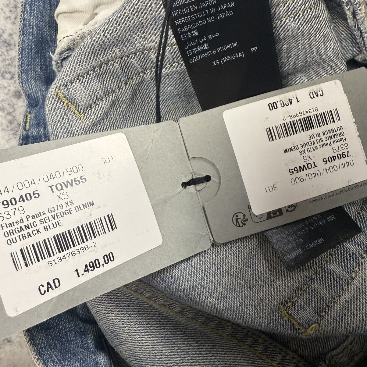 Balenciaga Balenciaga Low-Rise Flared Denim ‘Blue’ Jeans Size US 30 / EU 46 - 10 Thumbnail