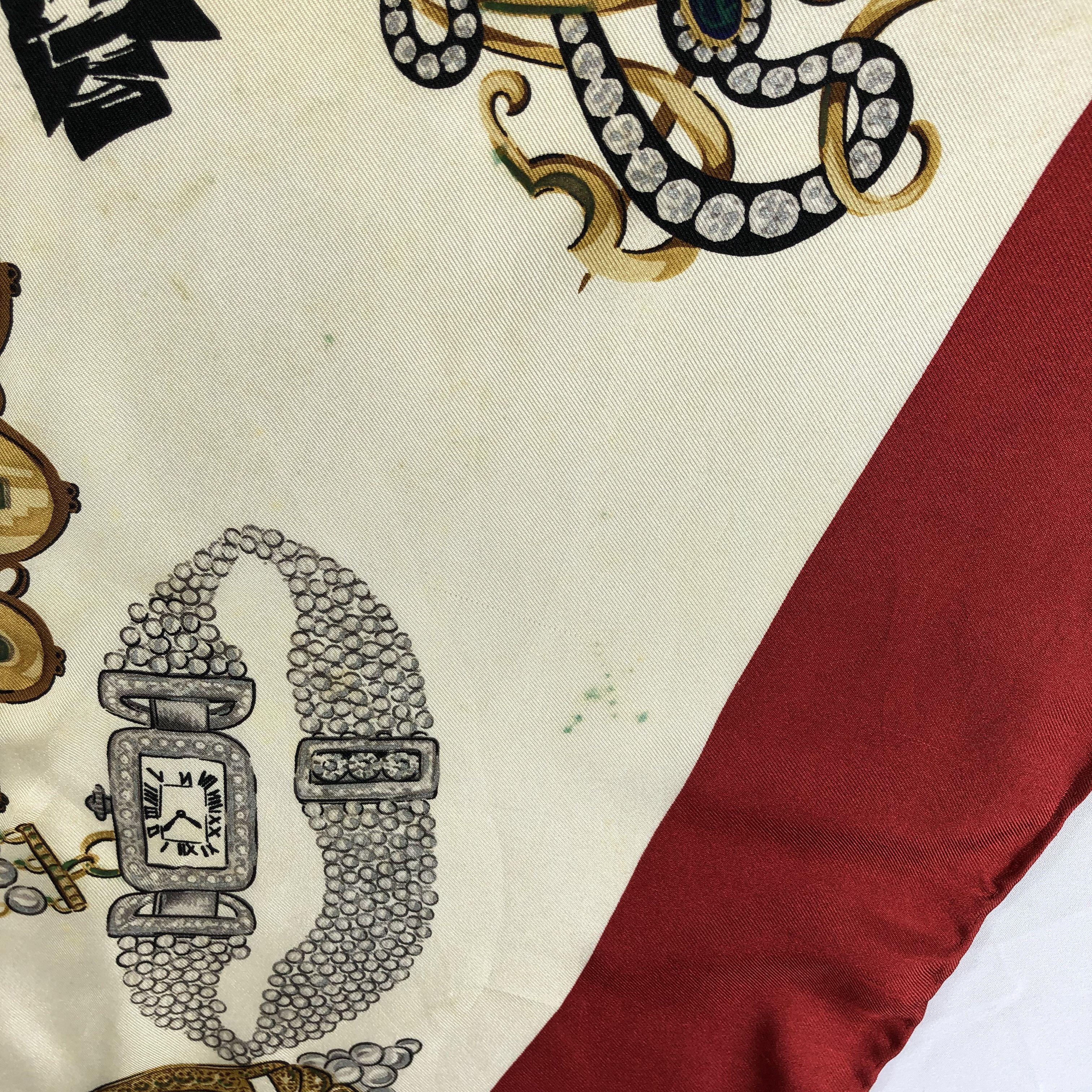 Vintage Vintage Moschino Silk Scarf Size ONE SIZE - 7 Thumbnail