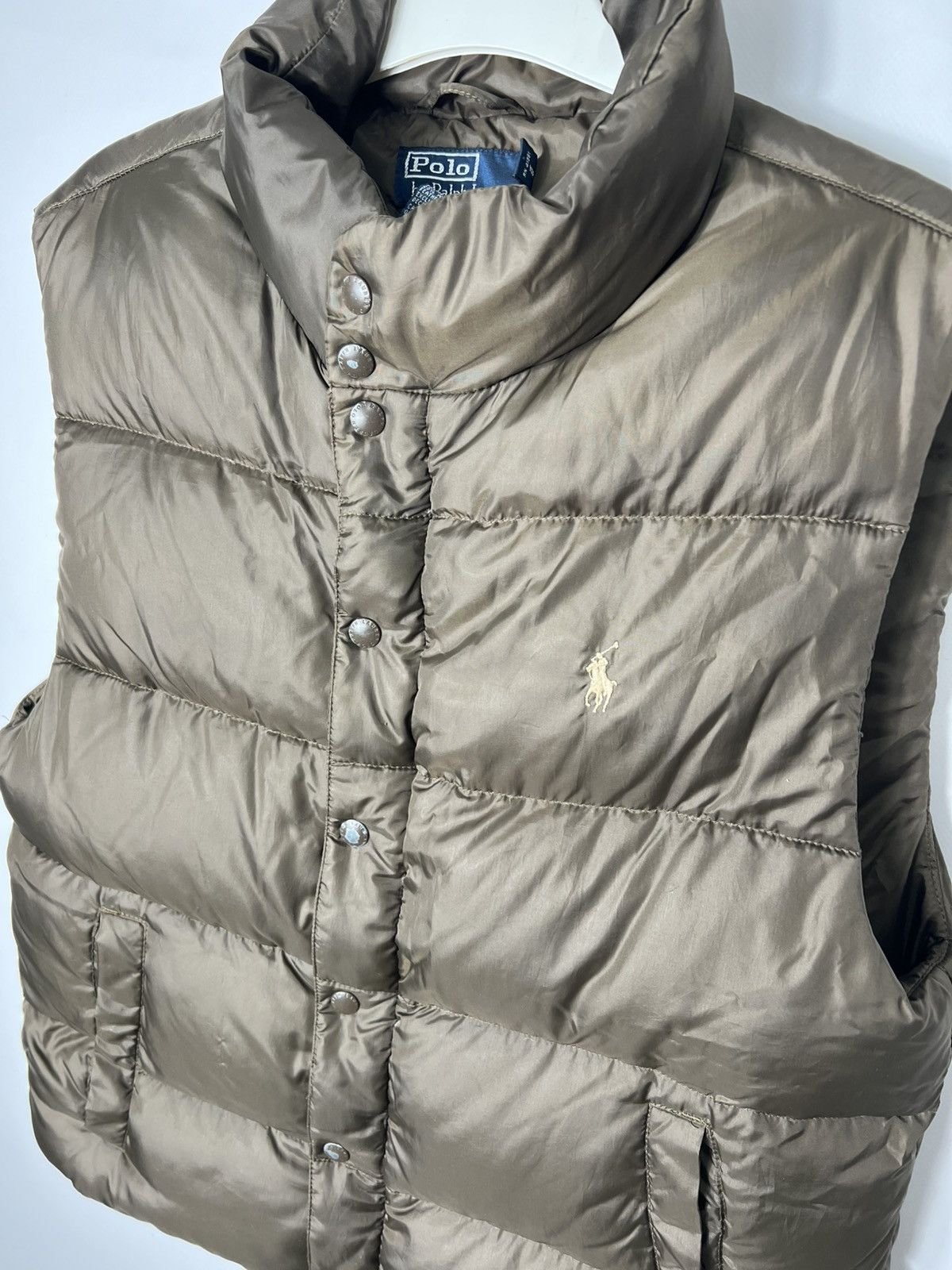 Polo Ralph Lauren Vintage Streetwear Hype Y2k Polo Ralph Lauren Puffer Vest Size US M / EU 48-50 / 2 - 2 Thumbnail