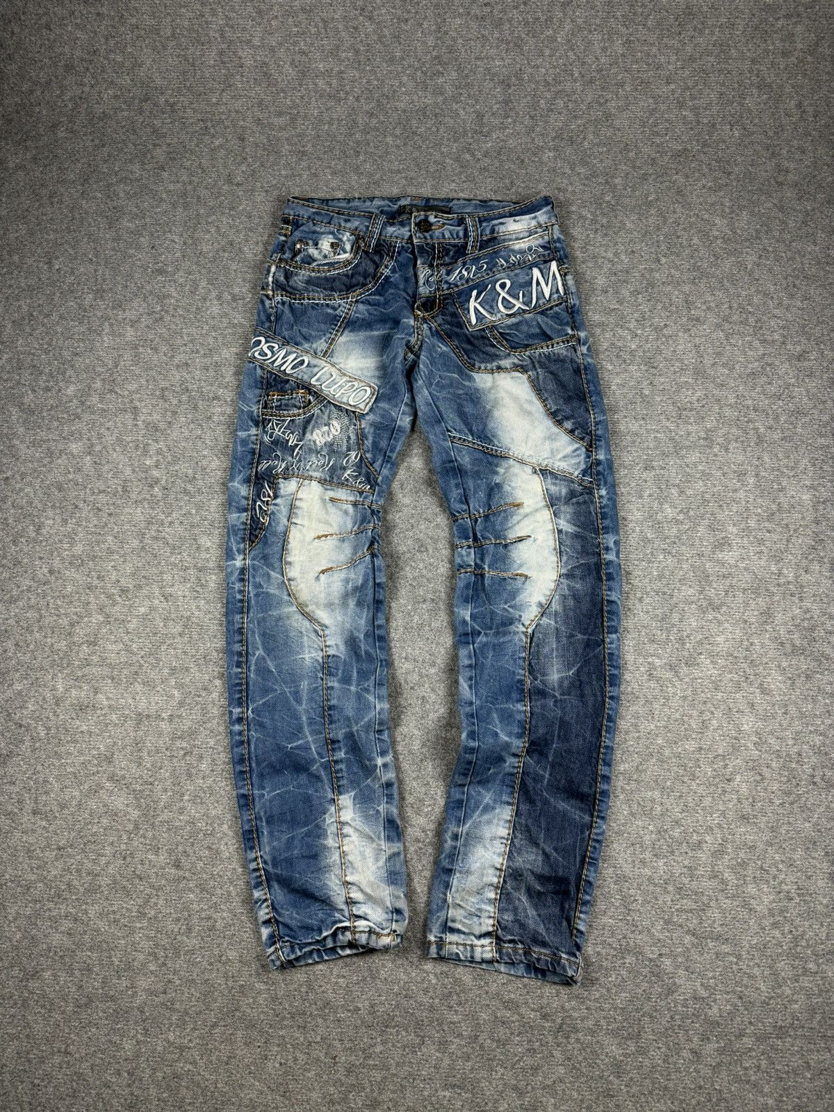 Japanese Brand Vintage Japanese brand Baggy denim y2k Size US 29 - 1 Thumbnail