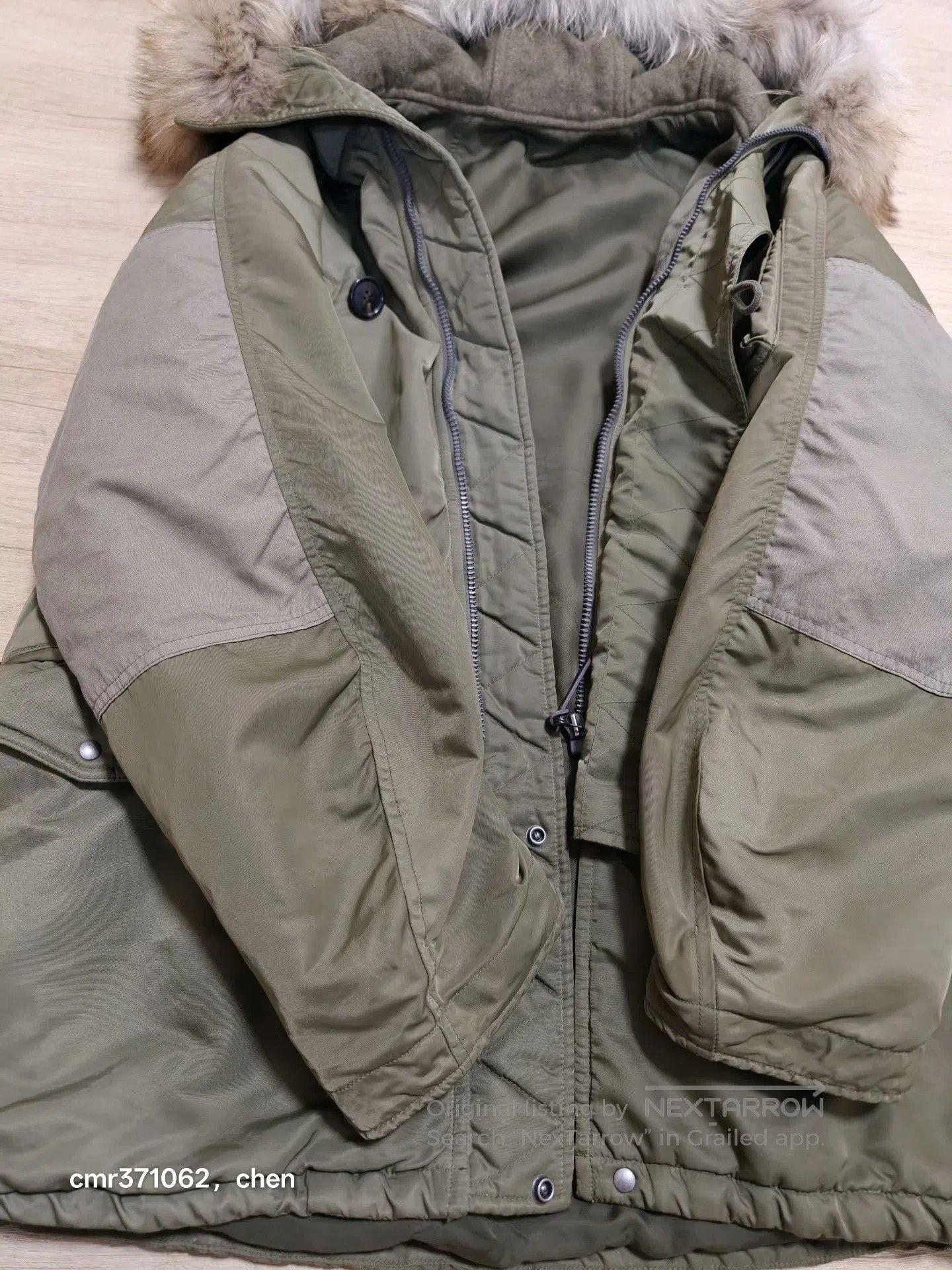visvim 18AW Valdez Wool Pile Coat.
