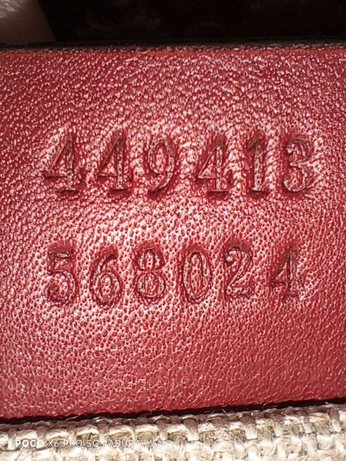 Gucci Red Gucci Microguccissima Bree Crossbody Bag Size ONE SIZE - 10 Thumbnail