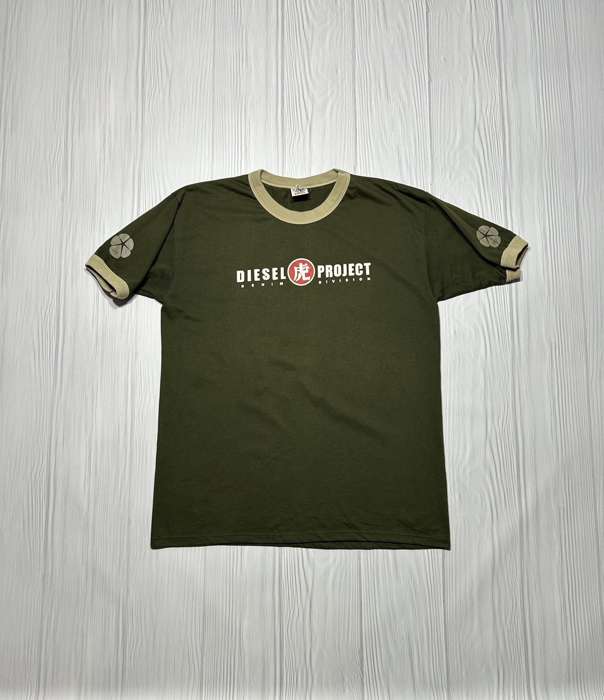 Diesel 🇯🇵 Vintage 90s Diesel Project Japan Big logo t-shirt Rare Size US XL / EU 56 / 4 - 1 Thumbnail