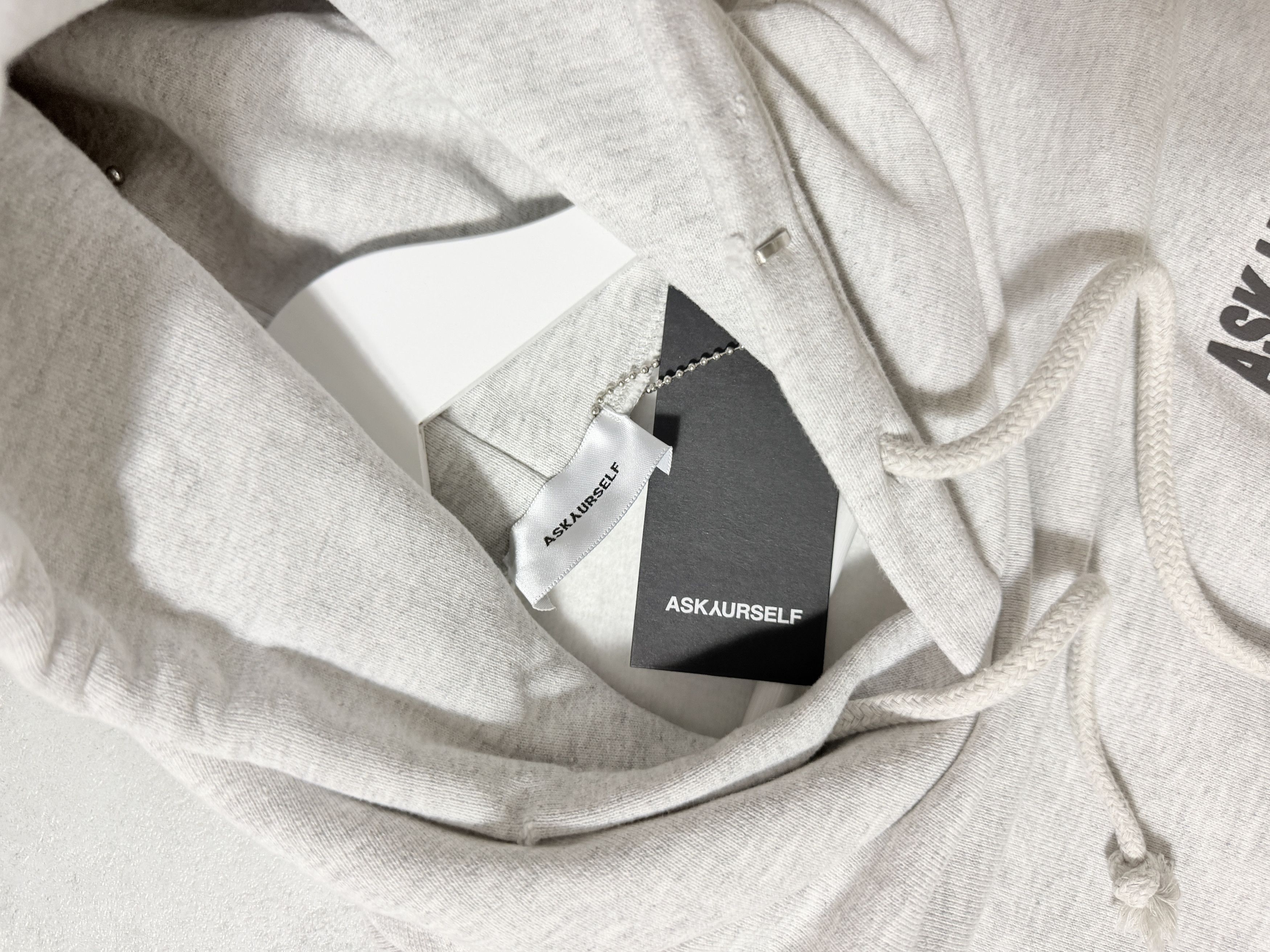 Askyurself Askyourself CA grey hoodie Size US XL / EU 56 / 4 - 2 Thumbnail