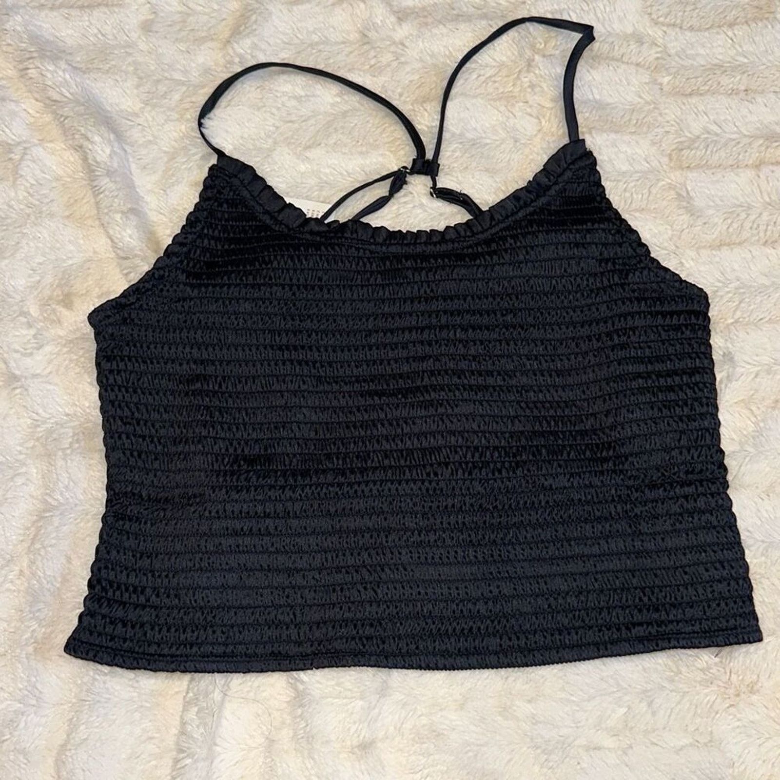 Free People Intimately Free People Smocked Crop Top | Sz S, NWT Size S / US 4 / IT 40 - 2 Thumbnail
