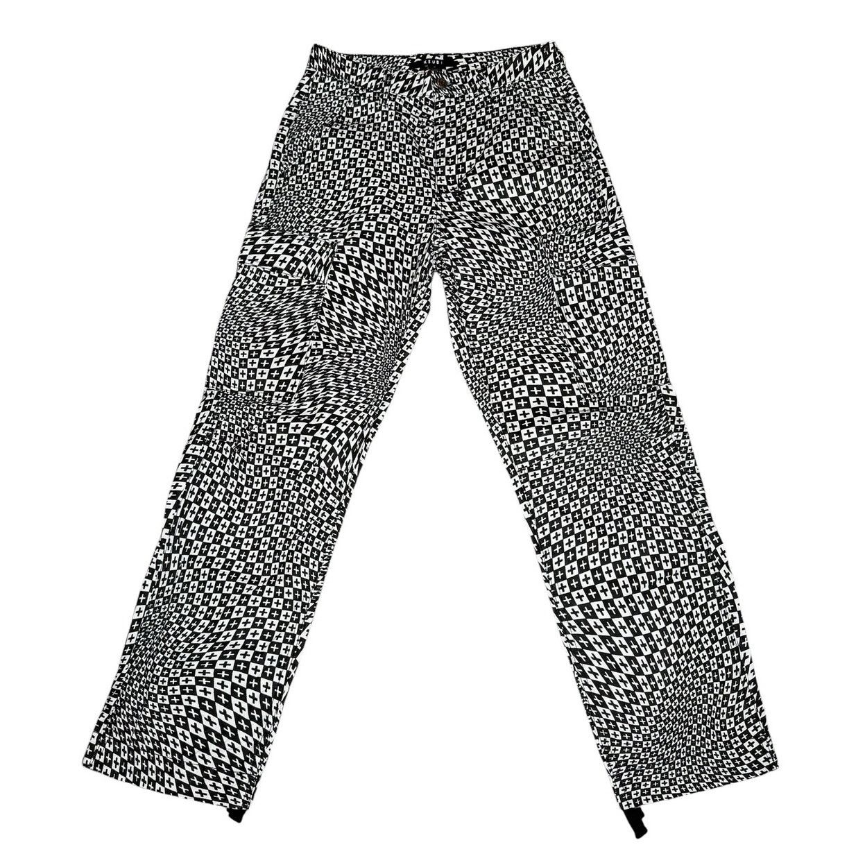 Ksubi × Vintage Ksubi Fugitative Cargo Pants Crosses Size US 29 - 1 Thumbnail