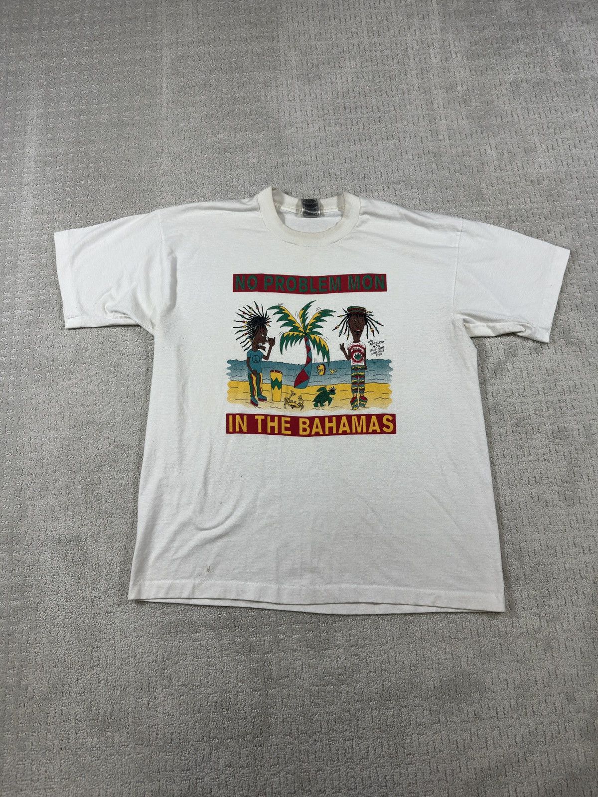 Mtv Vintage Beavis and Butthead Jamaican weed T-shirt Size US XL / EU 56 / 4 - 2 Thumbnail