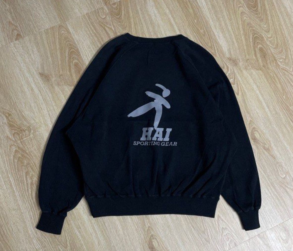 Hai Sporting Gear Hai Sporting Gear Issey Miyake Big Logo Sweatshirts Size US M / EU 48-50 / 2 - 1 Thumbnail