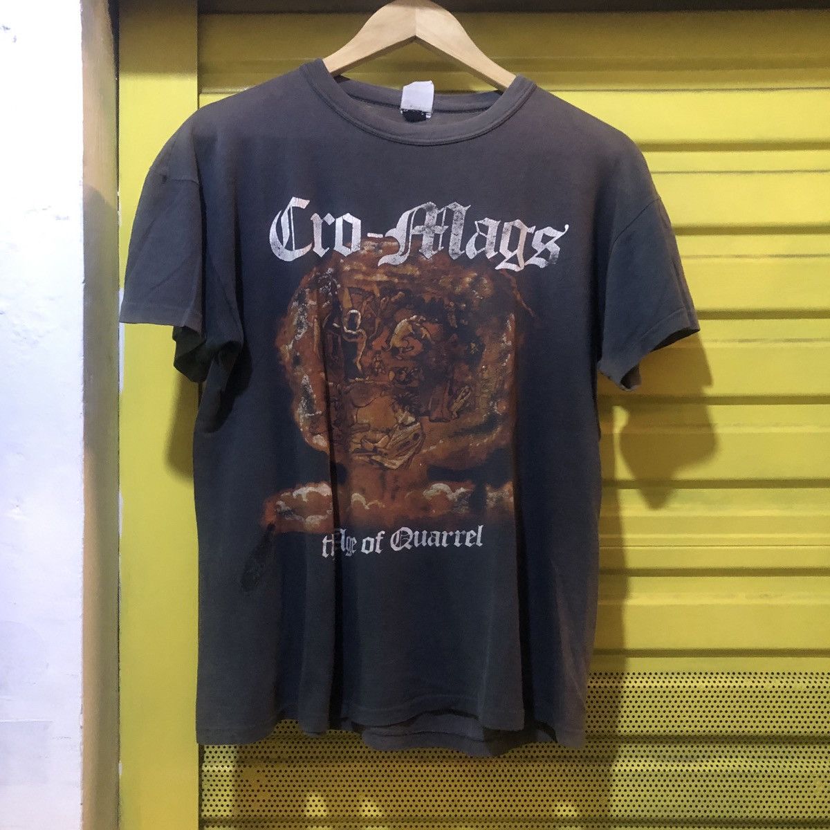 Band Tees × Vintage Vintage Cro Mags Age of Quarrel Band Tee Size US L / EU 52-54 / 3 - 2 Thumbnail