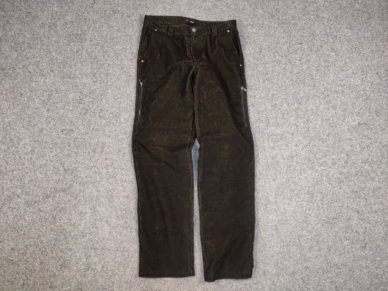 Versace 🔥 Vintage 90's Versace Corduroy Gradient fabric Zip Pants Size US 34 / EU 50 - 10 Thumbnail