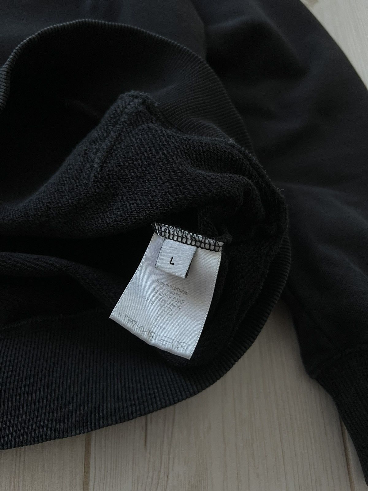 Givenchy GIVENCHY Reflective Faded Back Logo Hooded Sweatshirt Size US L / EU 52-54 / 3 - 14 Thumbnail