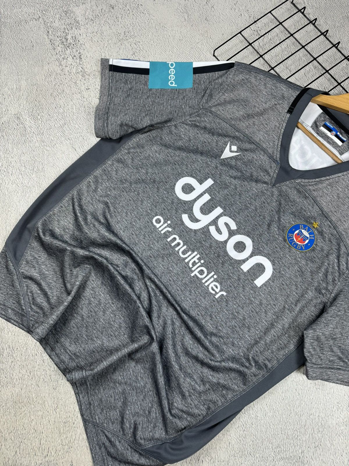 Macron Bath Rugby Union Away Shirt 2022/23 Macron 5XL size Jersey Size US XXL / EU 58 / 5 - 3 Thumbnail