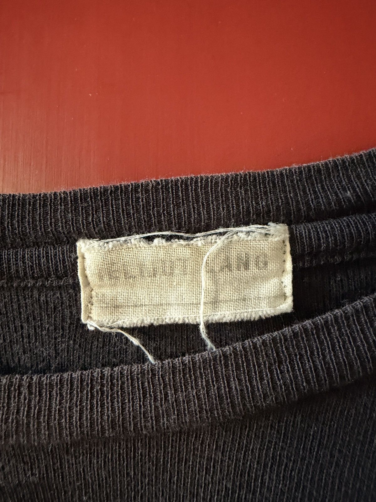 Helmut Lang Helmut lang vintage archive raglan sleeve navy mens l/s t Size US S / EU 44-46 / 1 - 7 Thumbnail