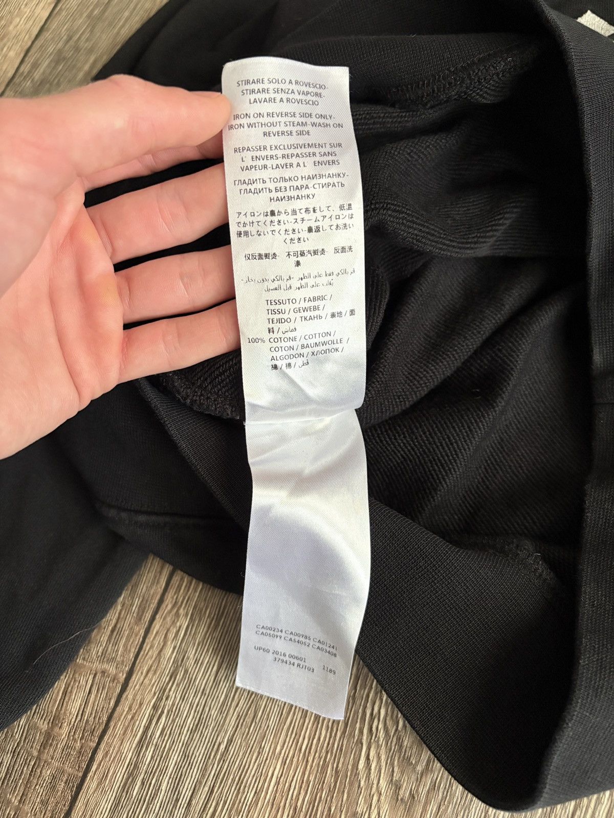 Alexander McQueen MCQ Alexander McQueen Swallow Logo Black Hoodie Size M Size M / US 6-8 / IT 42-44 - 4 Thumbnail