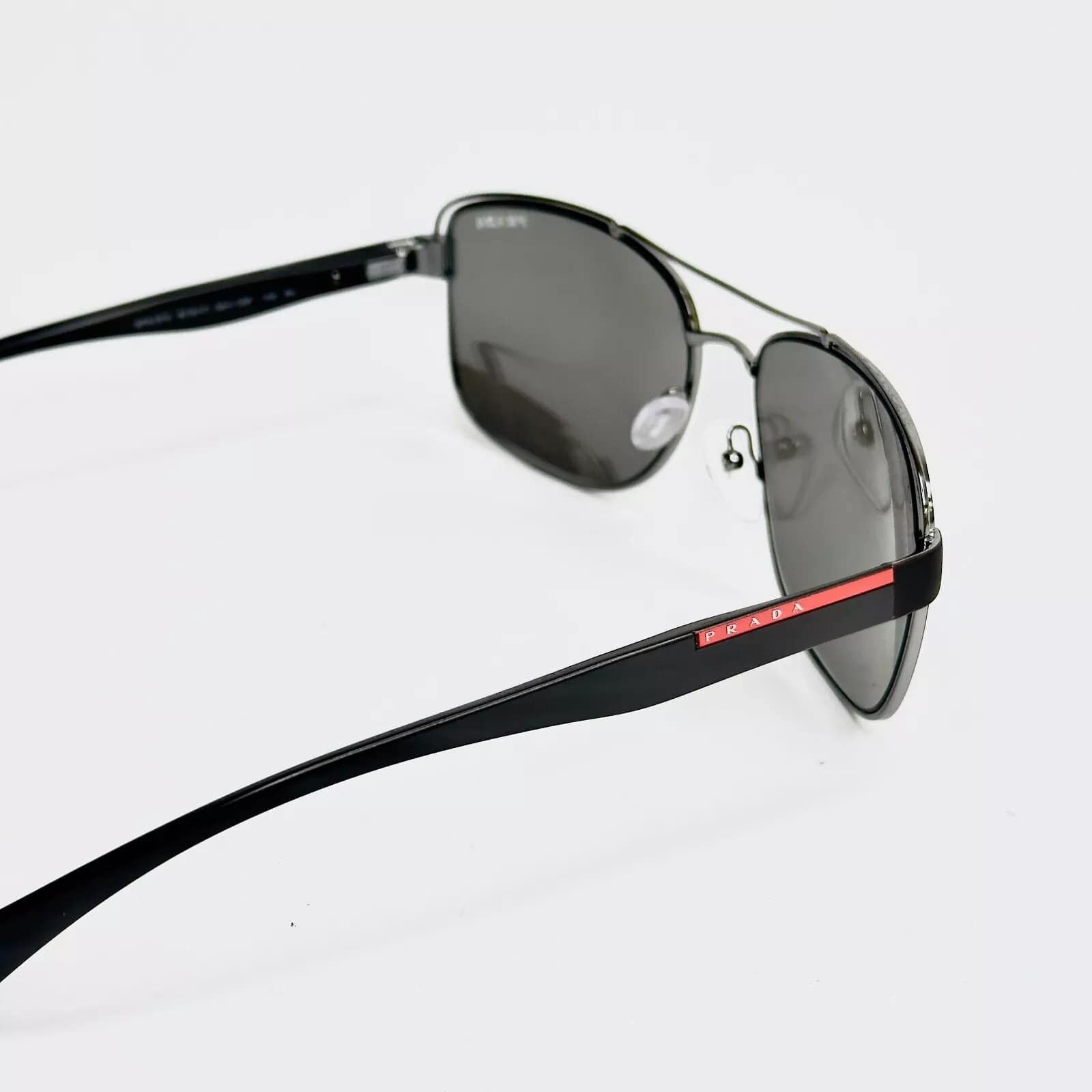 Prada PRADA 57V Linea Rossa Sport Sunglasses Matte Black PS57VS Size ONE SIZE - 5 Thumbnail