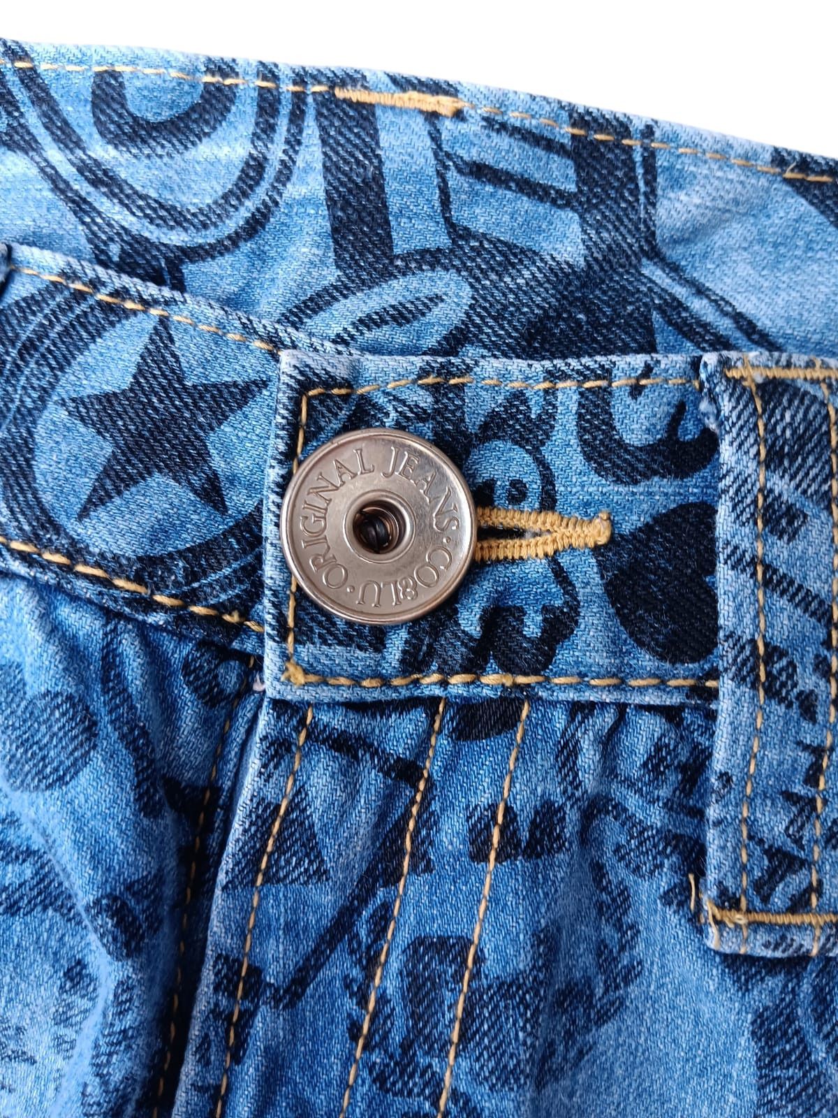 Hysteric Glamour Co&Lu alloverprint blue denim Size US 33 - 4 Thumbnail