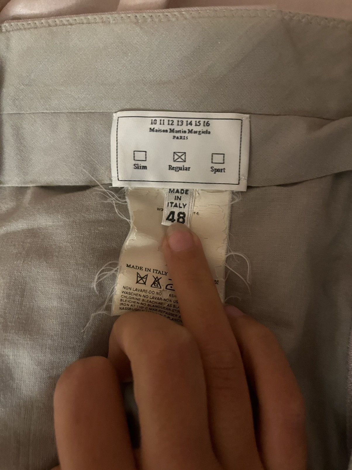 Maison Margiela Maison margiela wool trousers Size US 34 / EU 50 - 5 Thumbnail