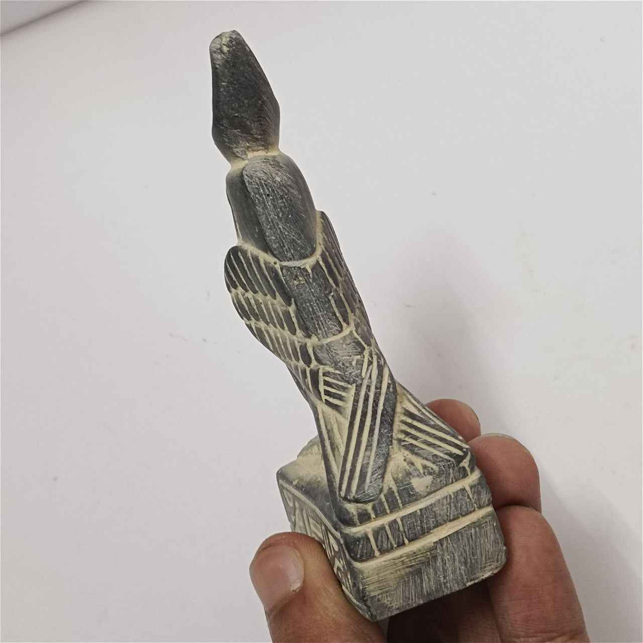 Handmade Unique Handmade Ancient Egyptian King Horus Statue Falcon Size ONE SIZE - 2 Thumbnail