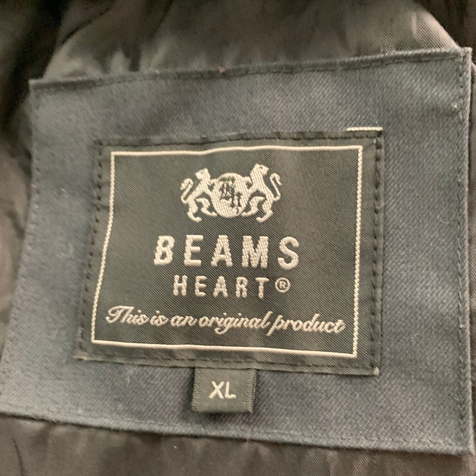 Other BEAMS XL Grey Taupe Mixed Fabrics Polyester Hooded Jacket Size US XL / EU 56 / 4 - 6 Thumbnail