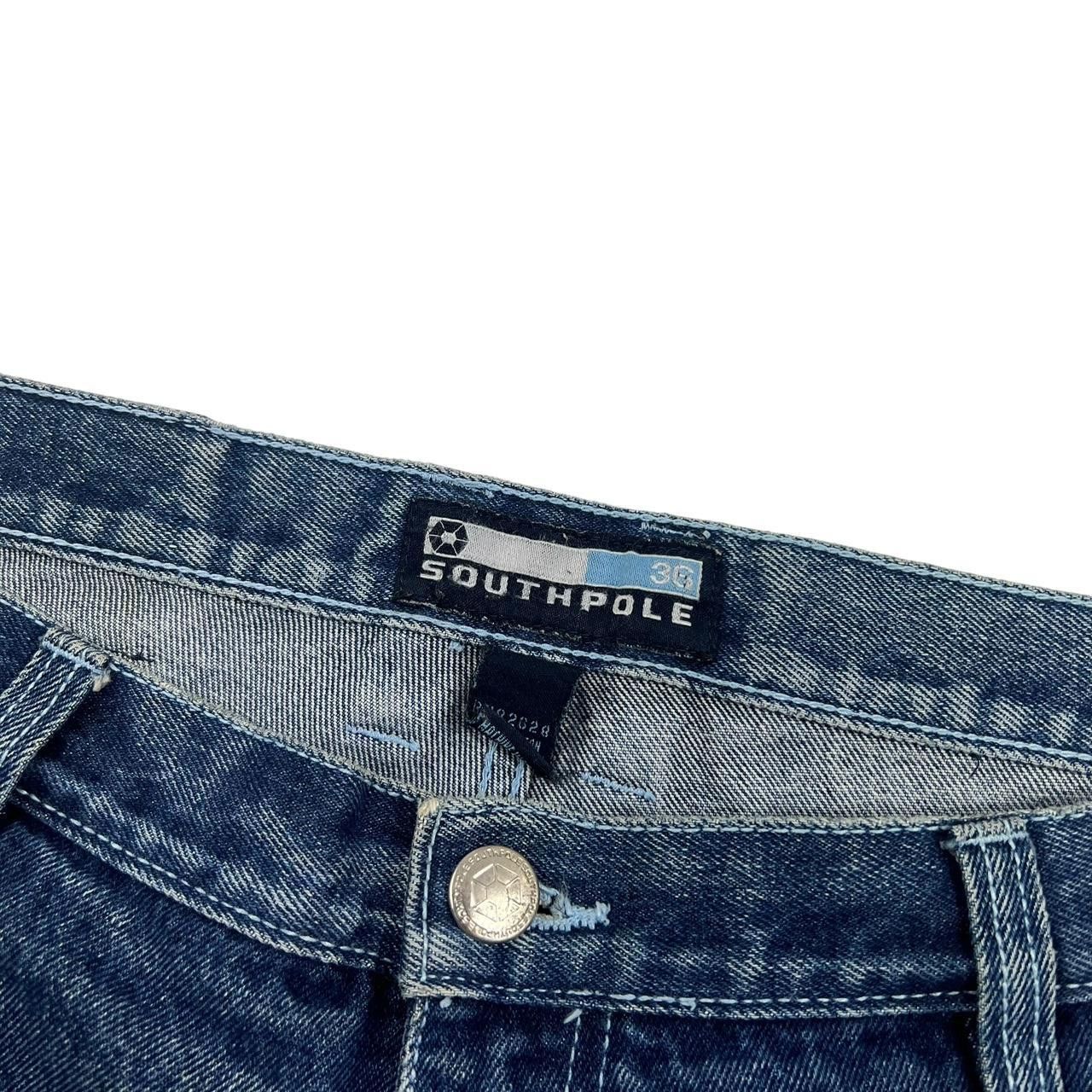 Southpole Vintage Southpole Baggy Denim Shorts / Jorts - Waist: 38” Size US 38 / EU 54 - 7 Thumbnail