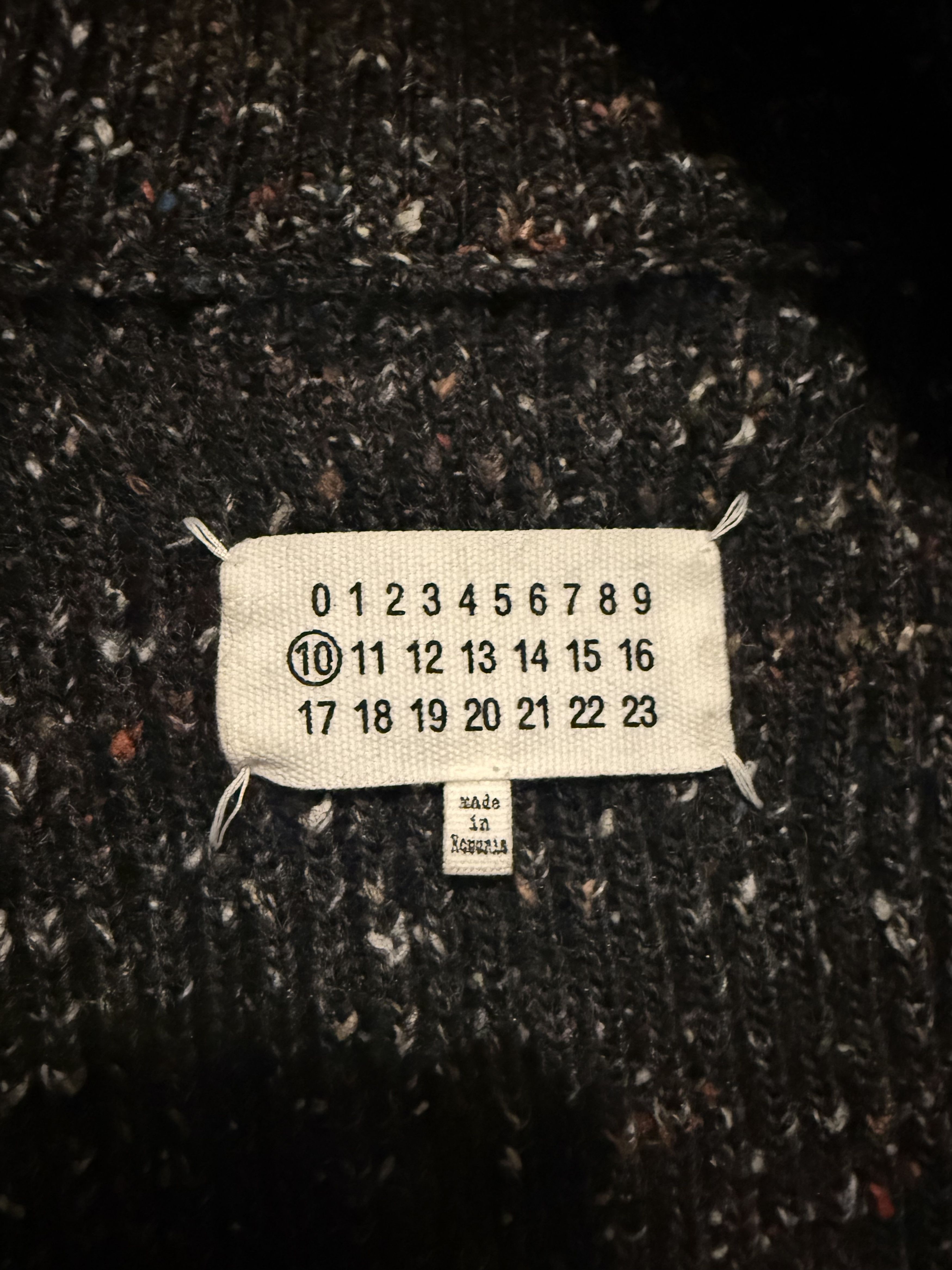 Maison Margiela Maison Margiela Zip up Knit Multi Color w/ Tassels Size US L / EU 52-54 / 3 - 3 Thumbnail