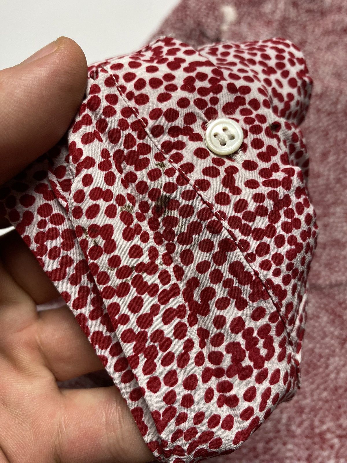 Isabel Marant Isabel Marant Catchell polka dot shirt in red Size M / US 6-8 / IT 42-44 - 8 Thumbnail