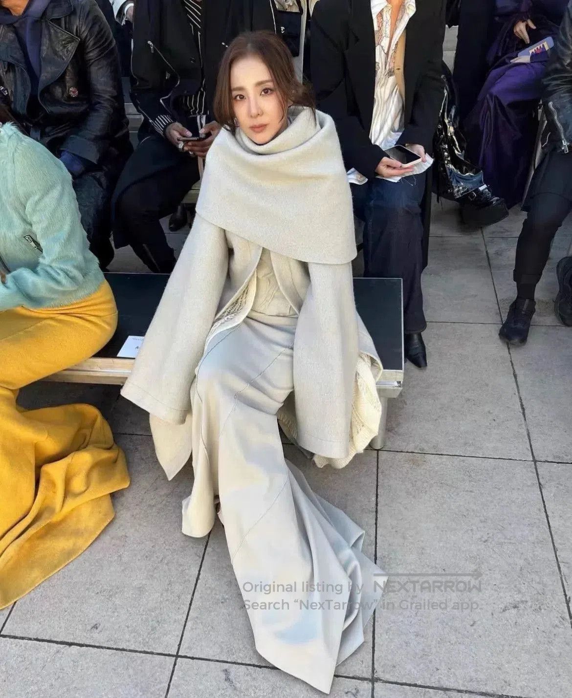 Rick Owens Rick Owens Dark Avant-Garde Wool Coat. Size S / US 4 / IT 40 - 1 Thumbnail