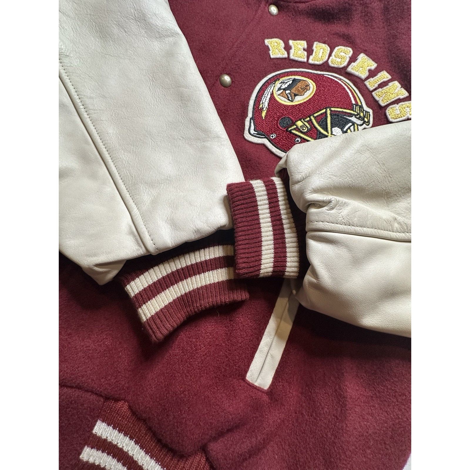 Chalk Line Vintage 1980’s Chalk Line Redskins Jacket Size US L / EU 52-54 / 3 - 16 Thumbnail