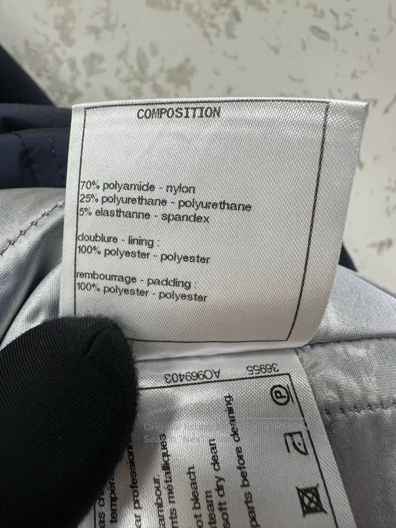 Chanel Chanel Dark blue cotton jacket Size XXS / US 00 / IT 34 - 5 Thumbnail