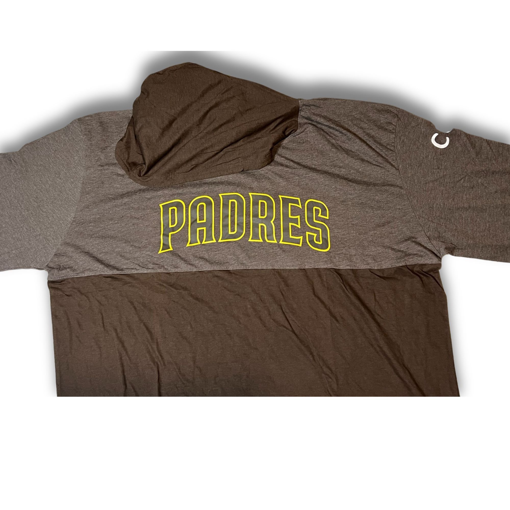 Other San Diego Padres Pull Up Hoodie 2XL Gray & Brown 60% Cotton Size US XXL / EU 58 / 5 - 4 Thumbnail
